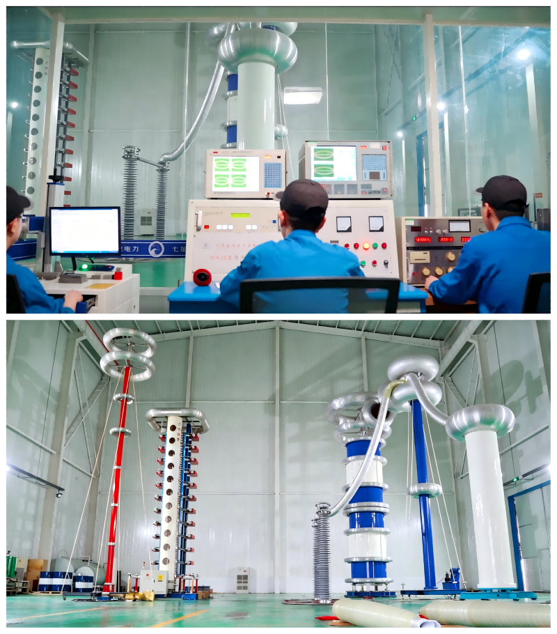 EHV testing laboratory control room and test hall