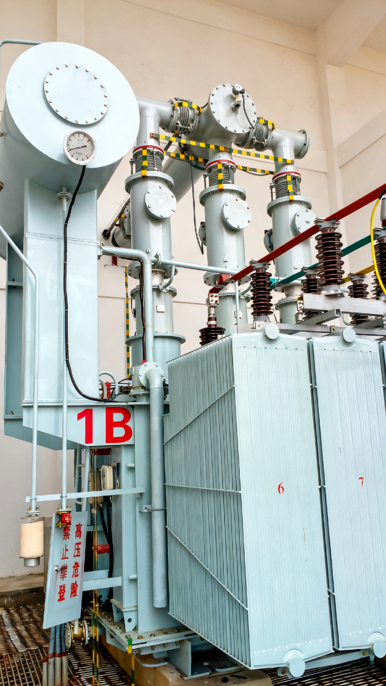 126kV Oil-SF6 Bushing in Operation at Jiangxi Jiepai Hydropower Station