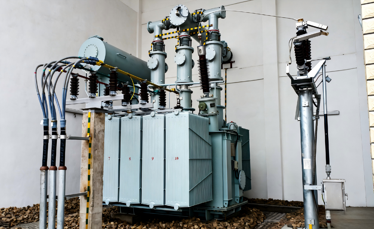 126kV Oil-SF6 Bushing in Operation at Jiangxi Jiepai Hydropower Station — Image 3