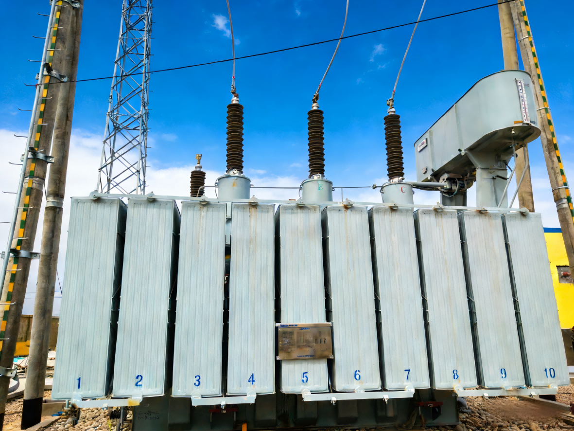 126kV Transformer Bushing in Operation at Hejing Yixin Photovoltaic Grid-Connected Power Station — Image 2