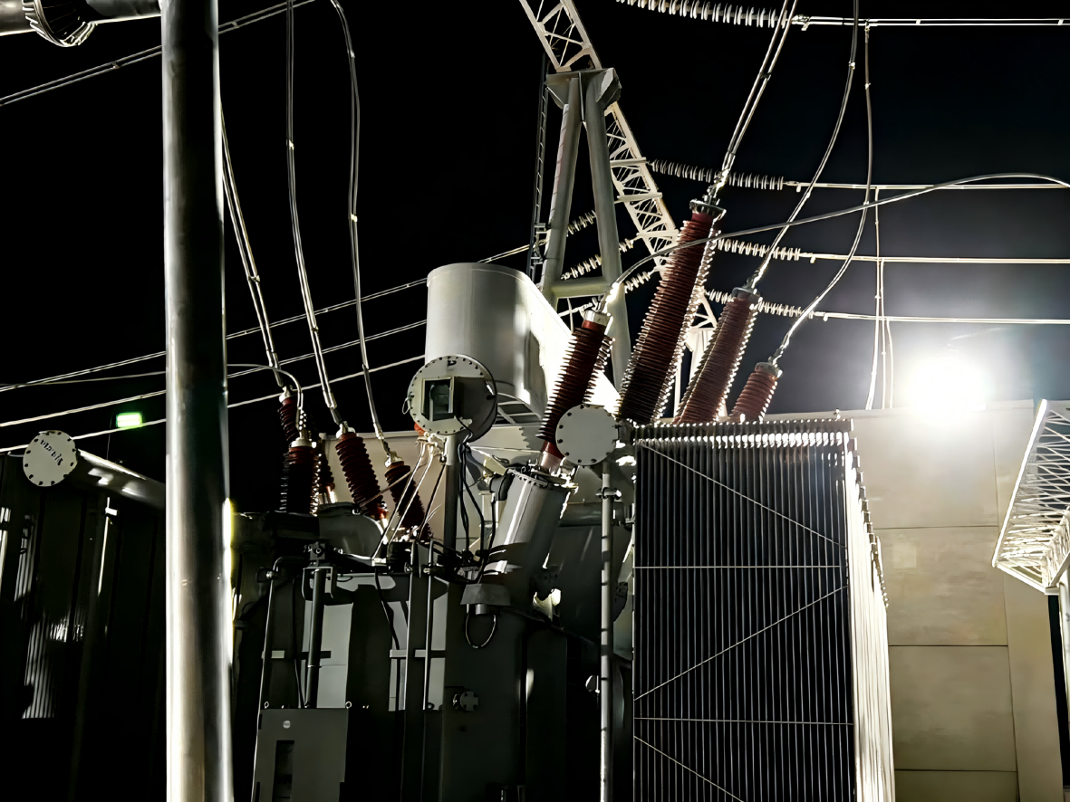 220kV Transformer Bushing in Operation at Wuhai Power Supply Bureau's 220kV Baoshan Substation