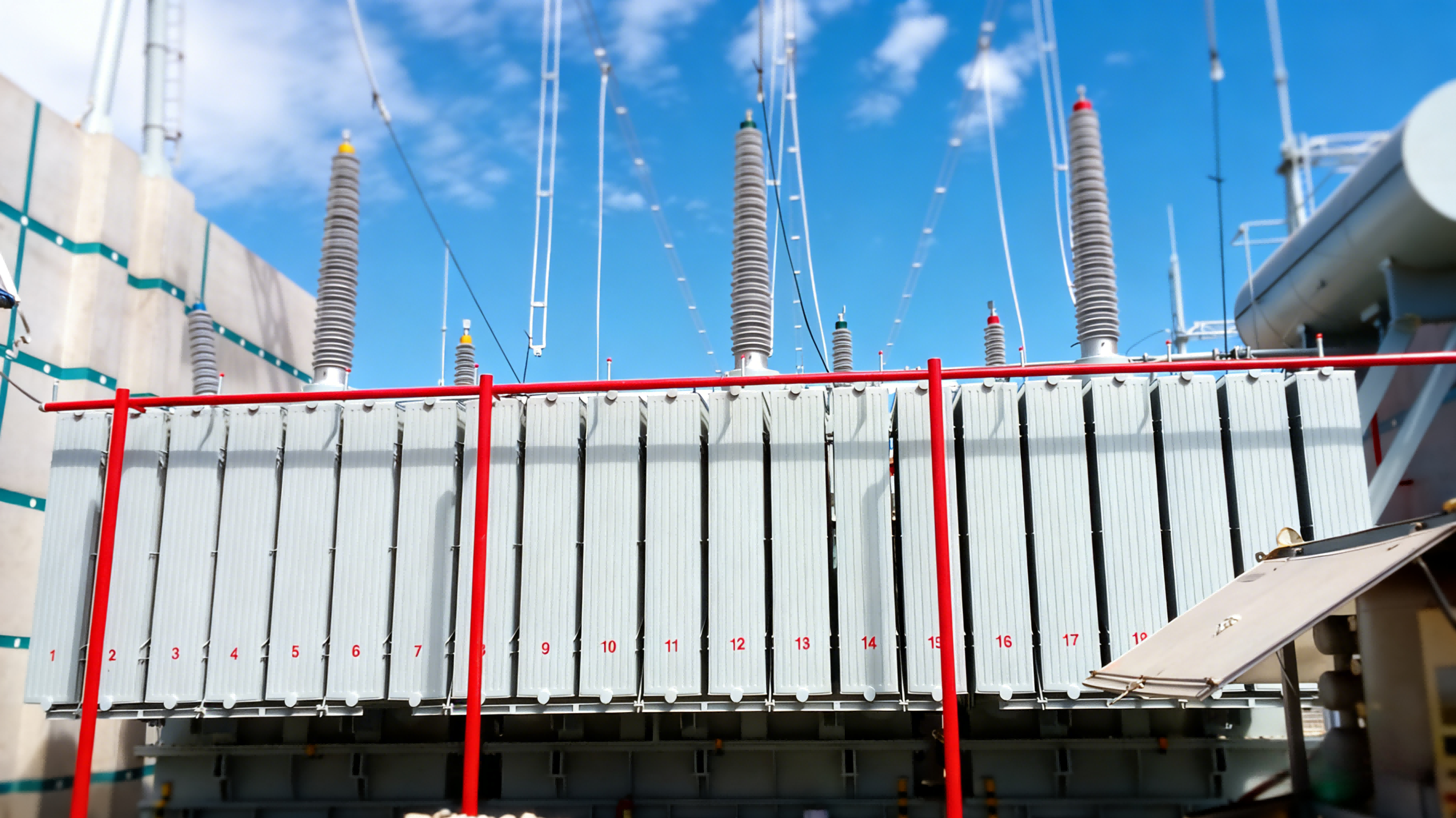 252kV Transformer Bushing in Operation at Sichuan Batang Substation (China State Grid Project) — Image 2
