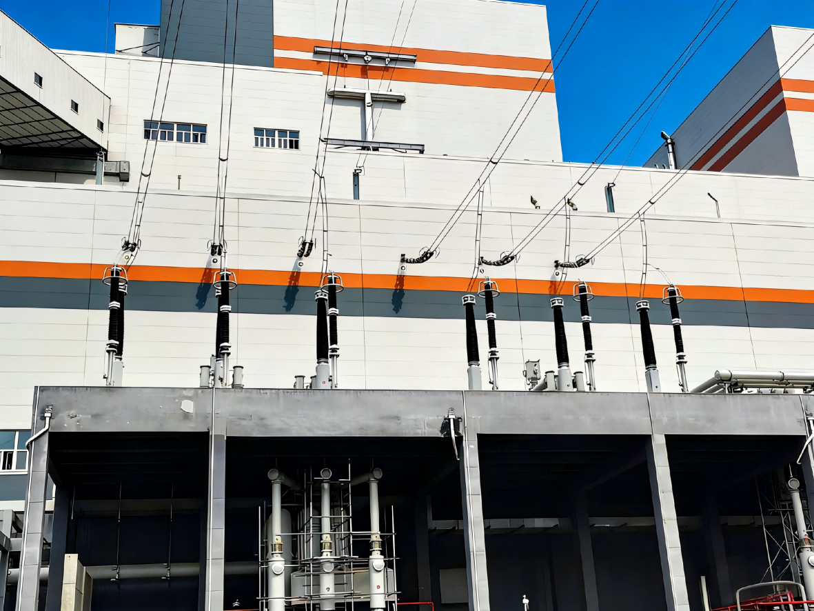 330kV GIS Bushing in Operation at Shaanxi Linyou 2×350MW Coal-Fired Power Plant — Image 4