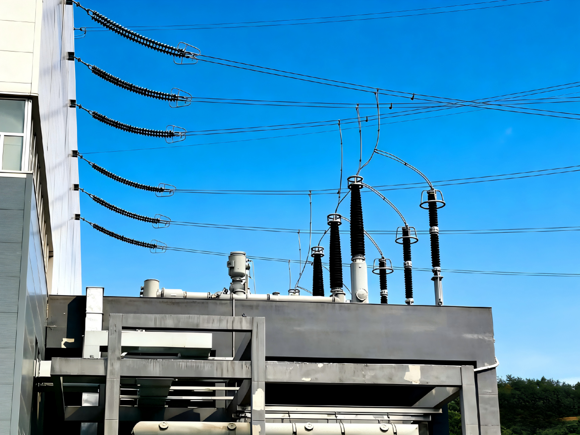 330kV GIS Bushing in Operation at Shaanxi Linyou 2×350MW Coal-Fired Power Plant — Image 6
